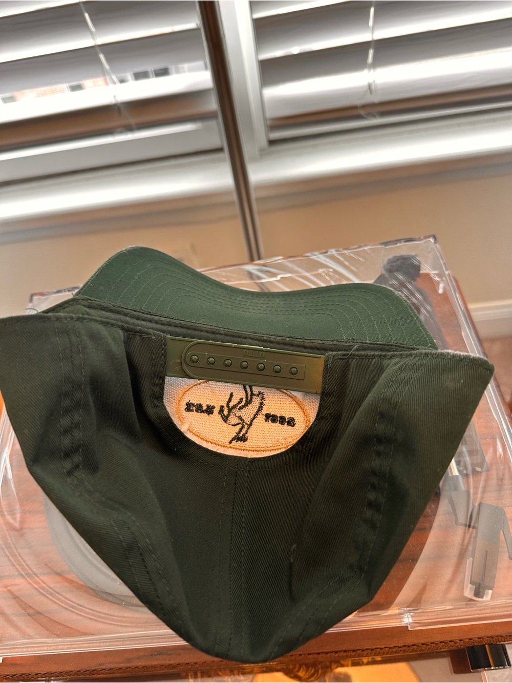 Lone Rider Ranch Co. Dark Green Embroidered Baseball Cap - Picture 3 of 3